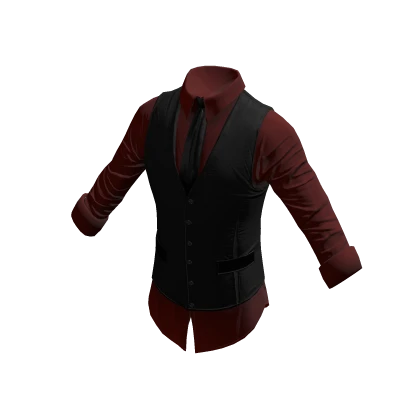 Vested School Uniform Top Danger