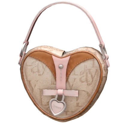 Soft Girl Heart Bag