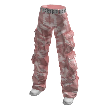 Pink Camo Cargo Pants