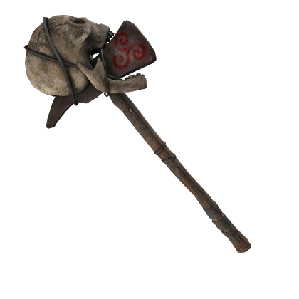 Two-Handed Skull Hammer