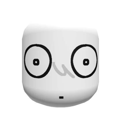 Shocked Traumatized Silly Goober Face [White]