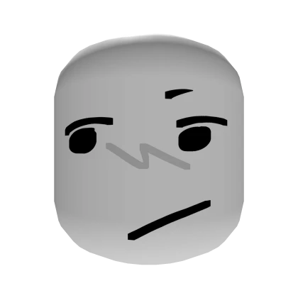 Annoyed Unimpressed Goober Face [White]