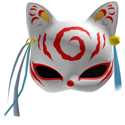 Kitsune Mask (Red)