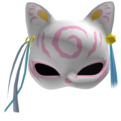 Kitsune Mask (Pink)