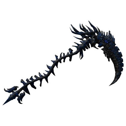 Royal Azure Scythe of Thy Fallen