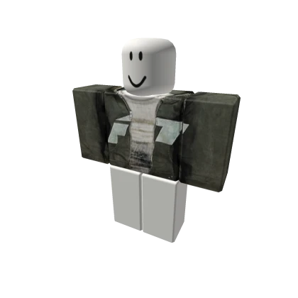 green vintage jacket