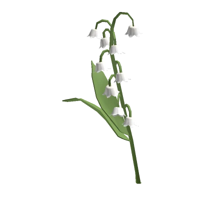 ♡ Large White Lily of the Valley Bell Flower 🥀