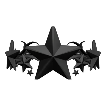 Black Star Iconic Sigil Crown