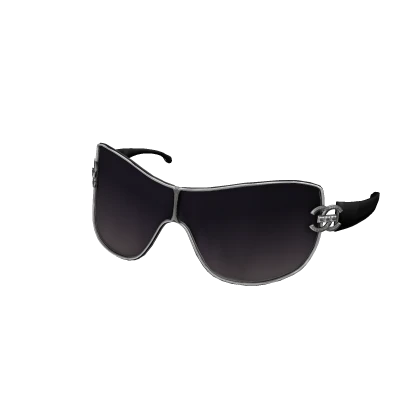 2000s Vintage Y2K Designer Sunglasses (Raised)