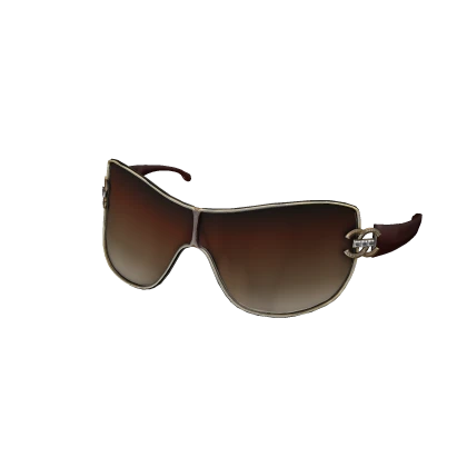 2000s Vintage Y2K Designer Sunglasses (Raised)