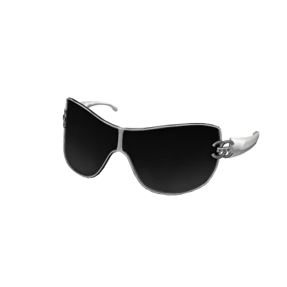 2000s Vintage Y2K Designer Sunglasses (Raised)