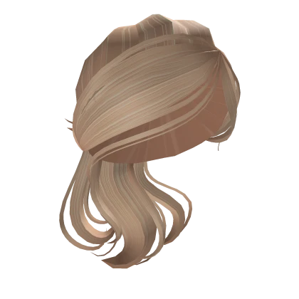 Wispy Long Ponytail