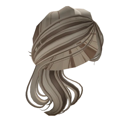 Wispy Long Ponytail highlights
