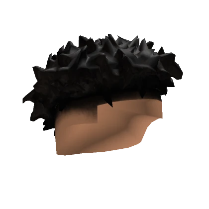 𝓖 Black Short Freeform Drop Fade 