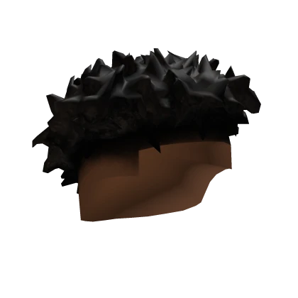 𝓖 Black Short Freeform Drop Fade 