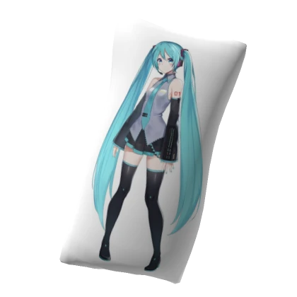 Hatsune Miku Pillow on Back