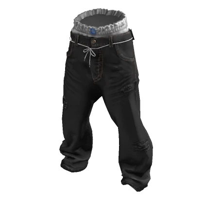 ardor*- string jeans (black)