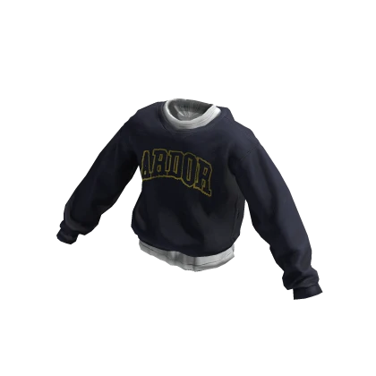 ardor* - logo crewneck (navy)