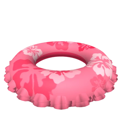 Summer Hibiscus Floatie in Pink