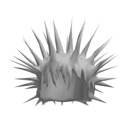 White Messy Liberty Spikes