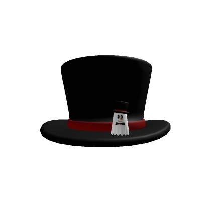 BIG: Magician Ghost Top Hat for Eyes