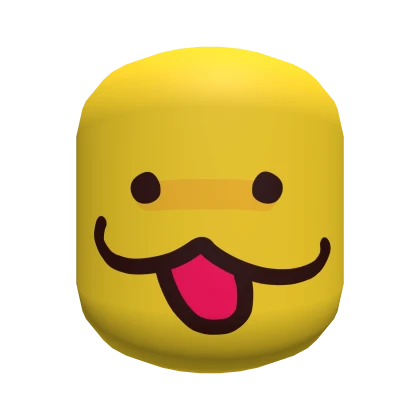 Happy Silly Goofy Noob Cute Face [Yellow]