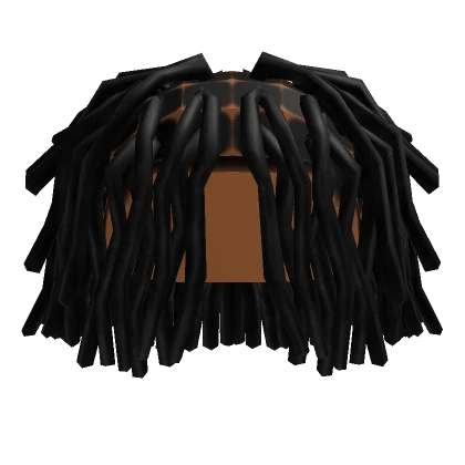 Black OverGrown Curly Dreadlocks