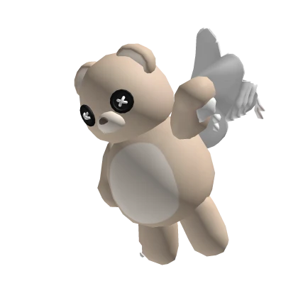 cute ripped teddy bear plushie