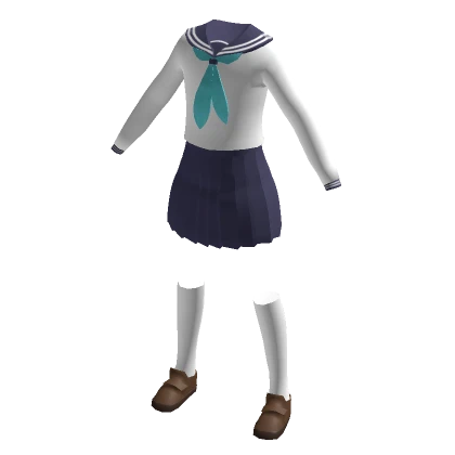 Anime School Uniform Blue Nokotan Deer