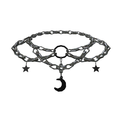 Celestial moon necklace