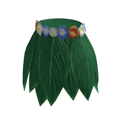 Floral Grass Skirt