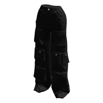 Black Cargo Pants