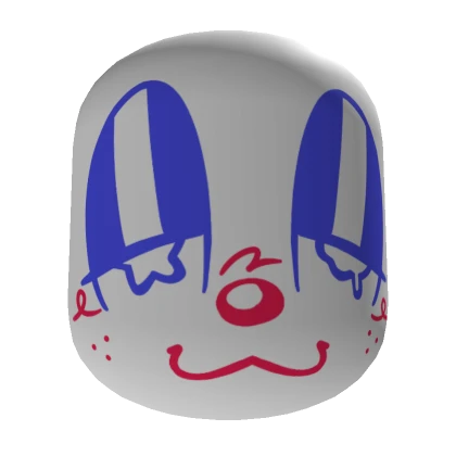 Silly Clown Bunny Face