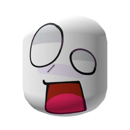 Shocked Stunned Silly Goober Face [White]
