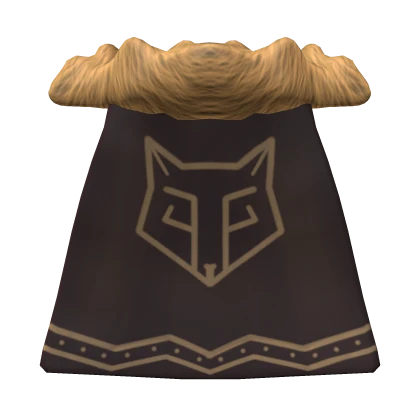 Viking Cloak Majestic Warrior Brown Wolf Cool