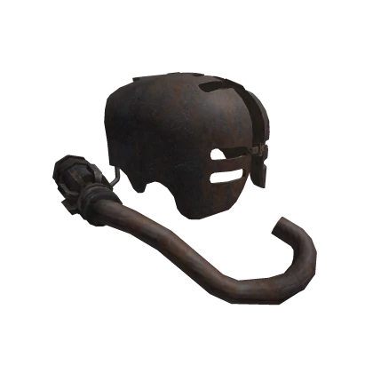 Y2K Wasteland Survivalist Gas Mask Armor Add-on