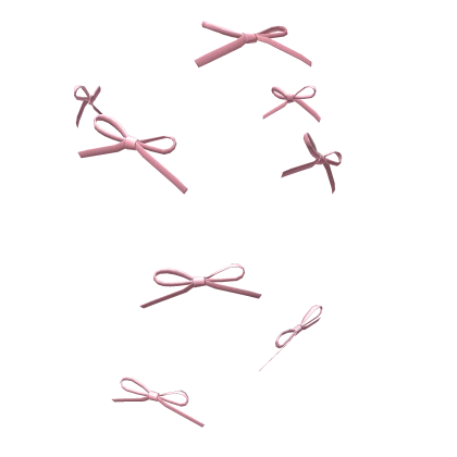 Scattered Hair Bows [Pink]