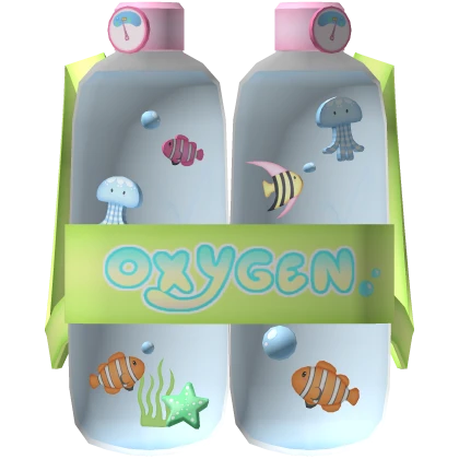 ♡ Kawaii scuba driver aquatic oxygen tank