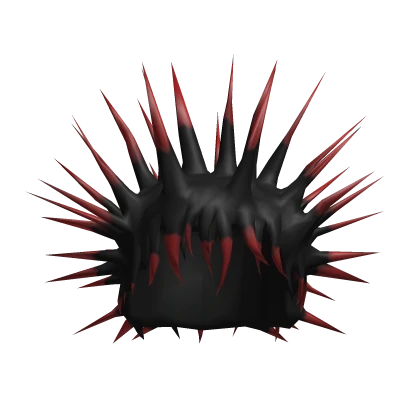 Red Tipped Messy Liberty Spikes