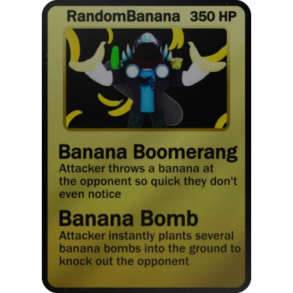 RandomBanana's Trading Card