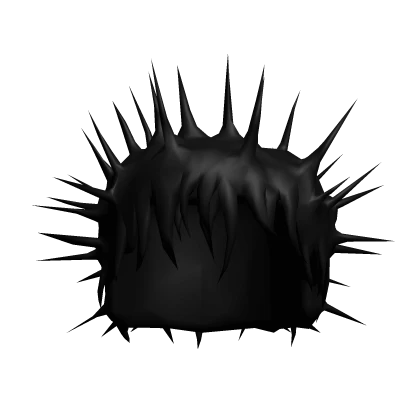 [S] Black Messy Liberty Spikes