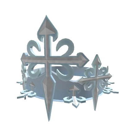 Light Blue Imperial Cross Crown