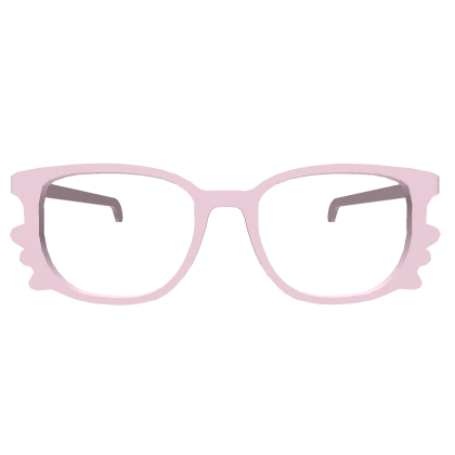 Cute Kitty Glasses in Pink