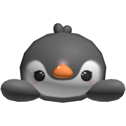 ♡ penguin head plushie