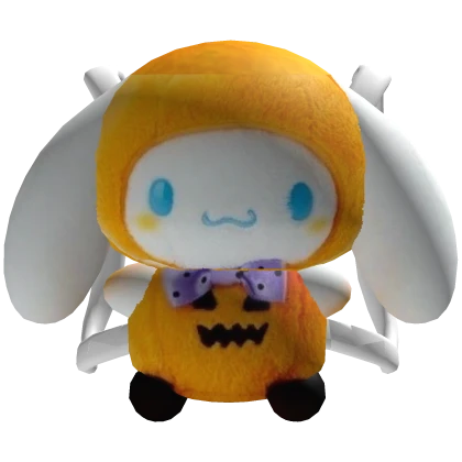 ꒰🎃:Cute Cinnamoroll Backpack Pumpkin Costume ♡