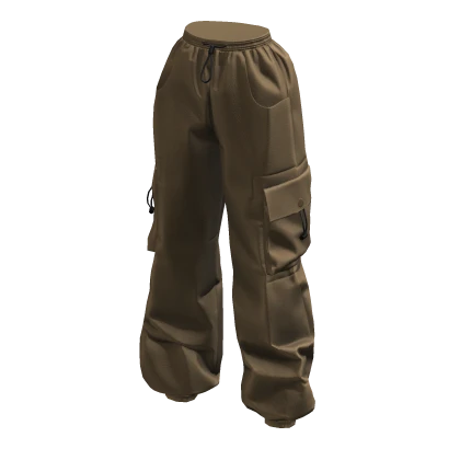 Tan Cargo Sweatpants