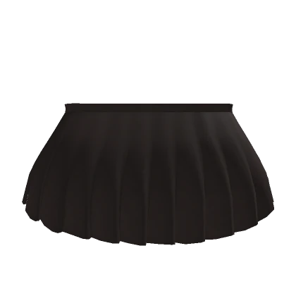 R6 1.0 Girl Brown Pleated Skirt