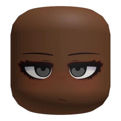Colorable Eyes Bored Face - Dark