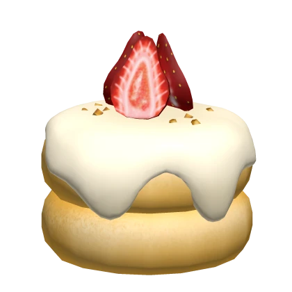 Strawberry Sponge Cake (Face)