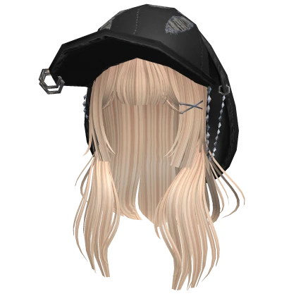 Bunny Cap Y2k w/ Hime Cut - Blonde